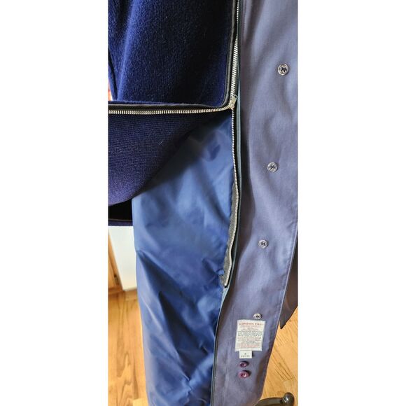 Vintage London Fog Maincoats Light Purple Trench Coat Size 6P - Picture 11 of 12